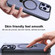 iPhone 14 Pro Max Multifunctional MagSafe Holder Phone Case - Purple