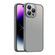 iPhone 14 Pro Max Nano Semi-transparent Frosted Skin Feel Phone Case - Titanium Gray