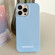 iPhone 14 Pro Max Painted Pattern PC Phone Case - Blue