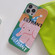 iPhone 14 Pro Max Painted Pattern PC Phone Case - Elephant