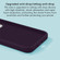 iPhone 14 Pro Max Precision Hole Liquid Silicone MagSafe Metal Ring Holder Phone Case - Dark Purple