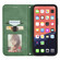 iPhone 14 Pro Max Retro Skin Feel Magnetic Flip Leather Phone Case - Green