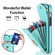iPhone 14 Pro Max Ring Holder RFID Card Slot Phone Case with Long Lanyard - Mint Green