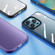 iPhone 14 Pro Max ROCK Guard Transparent Phone Case - Purple