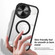iPhone 14 Pro Max Round Camshield MagSafe TPU Hybrid PC Phone Case - Black