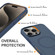 iPhone 14 Pro Max Shockproof MagSafe Armor PC Hybrid TPU Phone Case - Ink Blue