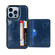 iPhone 14 Pro Max Shockproof PU + TPU Phone Case - Blue