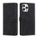 iPhone 14 Pro Max Skin Feel Anti-theft Brush Horizontal Flip Leather Phone Case - Black
