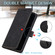 iPhone 14 Pro Max Skin Feel Anti-theft Brush Horizontal Flip Leather Phone Case - Black