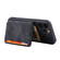 iPhone 14 Pro Max Skin Feel Dream Anti-theft Brush Shockproof Portable Skin Card Bag Phone Case - Black