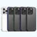 iPhone 14 Pro Max Skin Feel Frosted Color Button Phone Case - Green