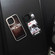 iPhone 14 Pro Max Skin Feel Matte TPU+PC Shockproof Phone Case - Space Astronaut
