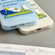 iPhone 14 Pro Max Skin Feeling Jelly TPU Hybrid PC Phone Case - Puppy Light Green