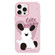 iPhone 14 Pro Max Skin Feeling Jelly TPU Hybrid PC Phone Case - Puppy Pillow Pink