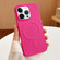 iPhone 14 Pro Max Stripe MagSafe TPU Phone Case - Rose Red