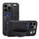 iPhone 14 Pro Max Suteni 215 Wrist Strap PU Phone Case - Black