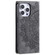 iPhone 14 Pro Max Totem Embossed Magnetic Leather Phone Case - Grey