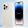 iPhone 14 Pro Max Transparent Matte TPU Hybrid PC 3-in-1 Phone Case - White