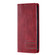 iPhone 14 Pro Max TTUDRCH RFID Retro Texture Magnetic Leather Phone Case - Red