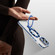 iPhone 14 Pro Max Two Color TPU Hybrid Acrylic MagSafe Magnetic Holder Phone Case - Blue
