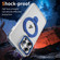 iPhone 14 Pro Max Two Color TPU Hybrid Acrylic MagSafe Magnetic Holder Phone Case - Blue