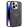 iPhone 14 Pro Max Two-color Frosted MagSafe Magnetic Phone Case - Purple