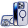 iPhone 14 Pro Max U1 Invisible Lens Holder Acrylic + TPU MagSafe Magnetic Phone Case - Dark Blue