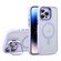 iPhone 14 Pro Max U1 Invisible Lens Holder Acrylic + TPU MagSafe Magnetic Phone Case - Light Purple