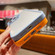 iPhone 14 Pro Max U1 Invisible Lens Holder Acrylic + TPU Shockproof Phone Case - Orange