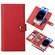 iPhone 14 Pro Max ViLi GHA-C Series RFID MagSafe Magnetic Flip Leather Phone Case - Red