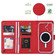iPhone 14 Pro Max ViLi GHA-C Series RFID MagSafe Magnetic Flip Leather Phone Case - Red