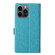 iPhone 14 Pro Max ViLi K Series Dual-side Buckle Magsafe Leather Phone Case - Blue