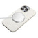 iPhone 14 Pro Max Wheat MagSafe Magnetic Straw Material + TPU Phone Case with Lanyard - White