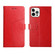 iPhone 14 Pro Max Y Stitching Horizontal Flip Leather Phone Case - Red