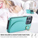 iPhone 14 Pro Max YM007 Ring Holder Card Bag Skin Feel Phone Case - Green