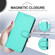 iPhone 14 Pro Max YX0070 Carbon Fiber Buckle Leather Phone Case with Lanyard - Light Blue