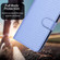 iPhone 14 Pro Max YX0070 Carbon Fiber Buckle Leather Phone Case with Lanyard - Light Purple