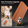 iPhone 14 Pro Max Zipper Multi-Card Wallet Rhombic Leather Phone Case - Brown