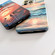 iPhone 14 Pro 2 in 1 Detachable Oil Painting Sea Pattern Phone Case - Blue