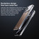 iPhone 14 Pro Aluminum Alloy Aromatherapy Wood Grain Phone Case - Black