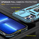 iPhone 14 Pro Armor PC + TPU Camera Shield Phone Case - Light Blue
