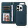 iPhone 14 Pro BETOPNICE BN-005 2 in 1 Detachable Imitate Genuine Leather Phone Case - Blue