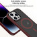 iPhone 14 Pro Brilliant Series MagSafe Micro-frosted Anti-fingerprint PC Phone Case - Dark Blue
