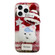 iPhone 14 Pro Cartoon Dog Plush Phone Case - Red