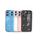 iPhone 14 Pro Clear Back Shockproof Phone Case - Sapphire Blue