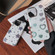 iPhone 14 Pro Cooling Flash Feather TPU + PC Phone Case - Pearl