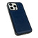 iPhone 14 Pro Cowhide Texture Back Cover Phone Case - Royal Blue