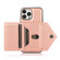 iPhone 14 Pro Cross-body Card Bag Phone Case - Rose Gold
