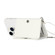 iPhone 14 Pro Crossbody Lanyard Wallet Card Bag Phone Case - White