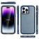 iPhone 14 Pro Defender Series XT MagSafe Magnetic PC + TPU Shockproof Phone Case - Blue